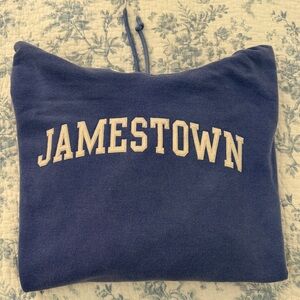 Jamestown, Rhode Island Denim Blue Hoodie